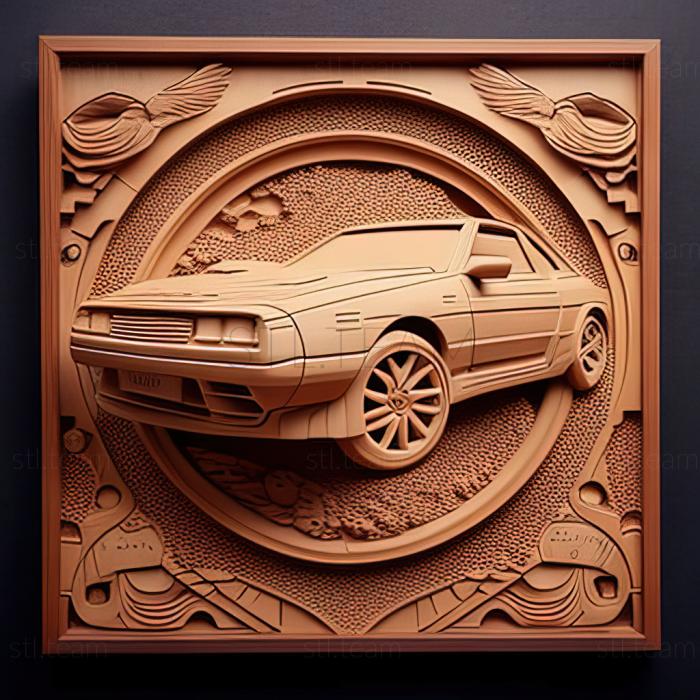 3D model Nissan Silvia (STL)